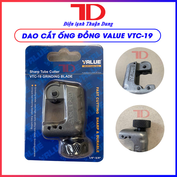 DAO CẮT ỐNG ĐỒNG MINI VALUE PHI 6 - 16 - Điện Lạnh Thuận Dung