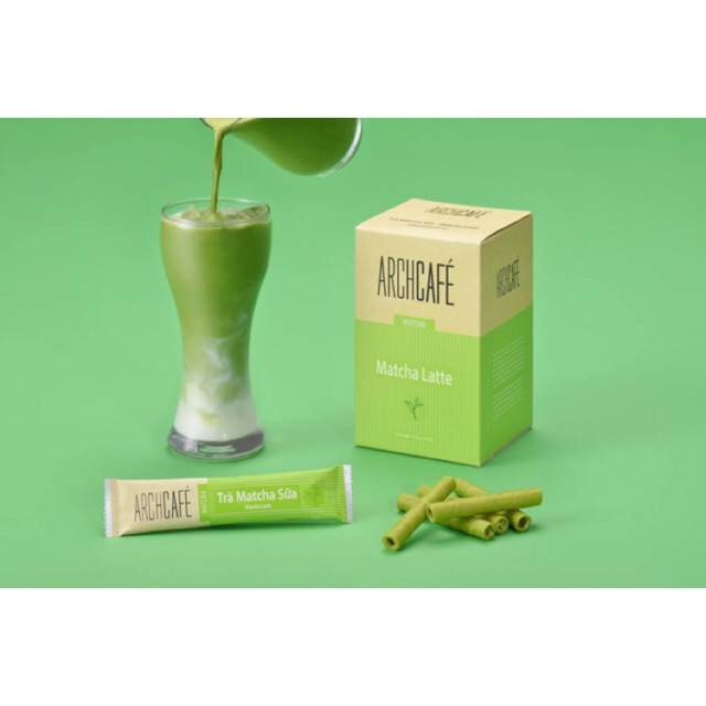 Matcha Latte Archcafe - Matcha sữa Archcafe