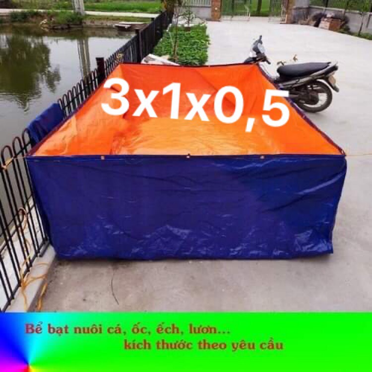 bể bơi bằng bạt cho trẻ em - bạt hàn quốc