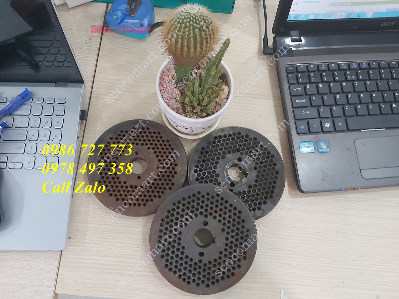 Vỉ, sàng 3ly 4ly lắp máy ép cám viên