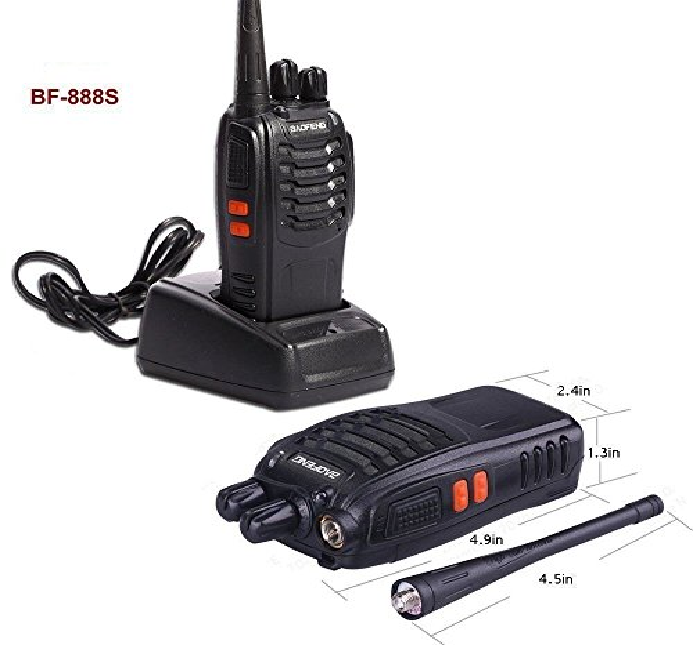 [HCM]Bộ đàm đa năng chuyên dụng Baofengs BF 888s