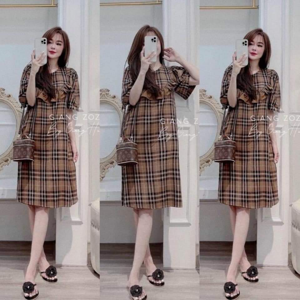 VÁY  BẦU XINH CHẤT MÁT
