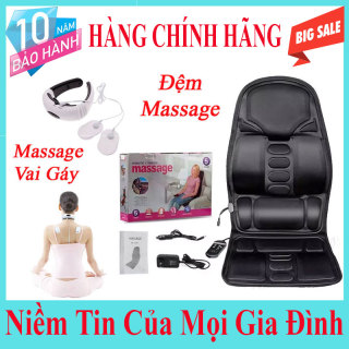 Đệm massage toàn thân - Máy massage cổ vai gáy - Nệm massage toàn cơ thể - Massage đa năng giá rẻ - Mang lại cảm giác khỏe khoắn - An toàn cho người tiêu dùng thumbnail