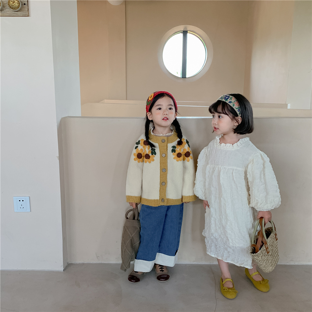 [Pre-ORDER] Áo len bé gái style Hàn Quốc