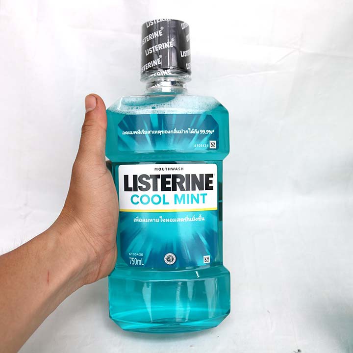 Nước súc miệng Listerine Cool Mint - Thái Lan