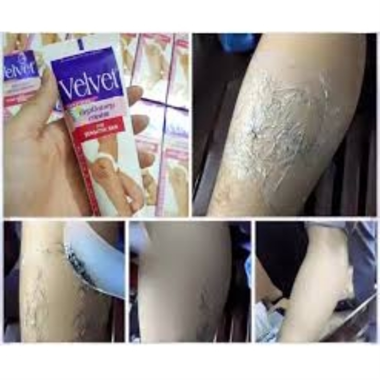 ☾   Kem Tẩy Lông Velvet Sensitive Nga 100ml