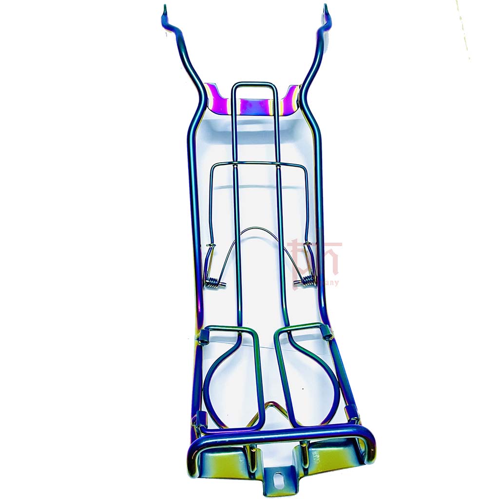 Baga wave nhỏ xi titan màu cầu vồng-phs