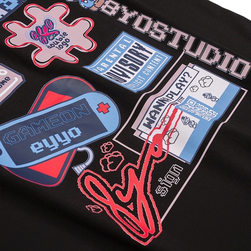 luck Áo thun 8YO Retro Classic Tee ver2.0 - Đen