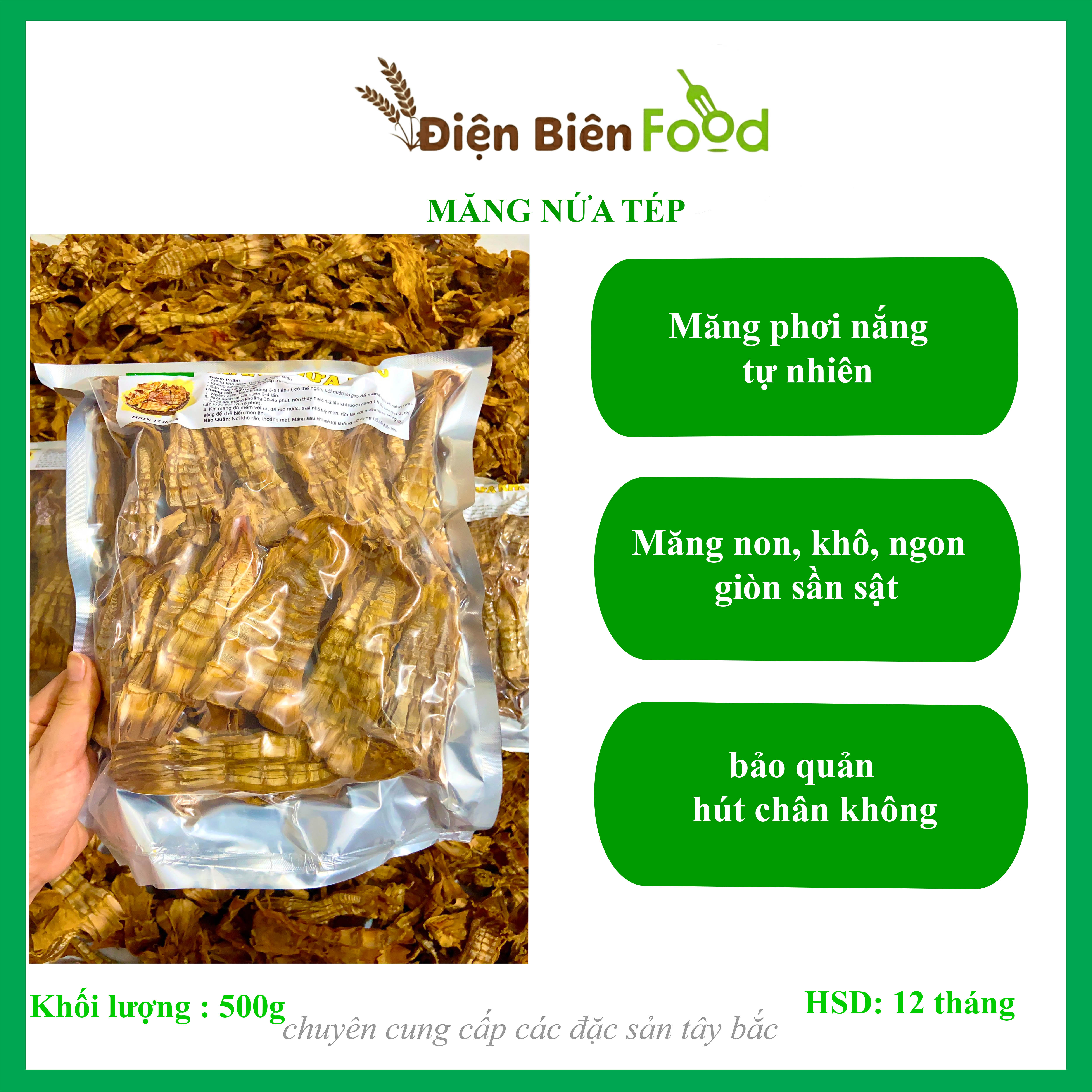 Măng nứa khô điện biên