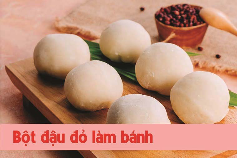 Bột đậu đỏ nguyên chất 100% (Mặt nạ dưỡng da, làm bánh, nấu chè)