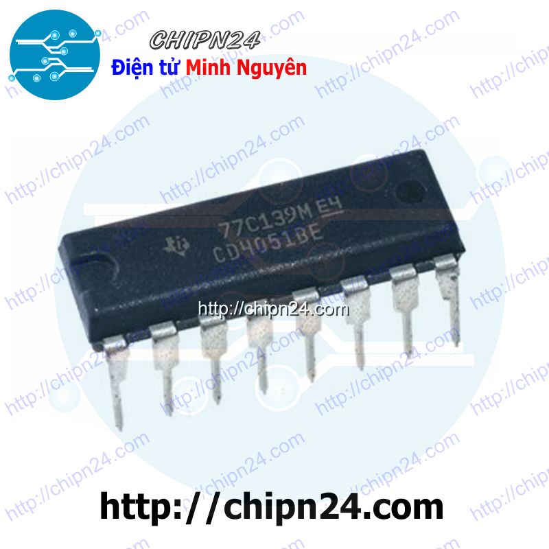 Ic cd4051 dip-16