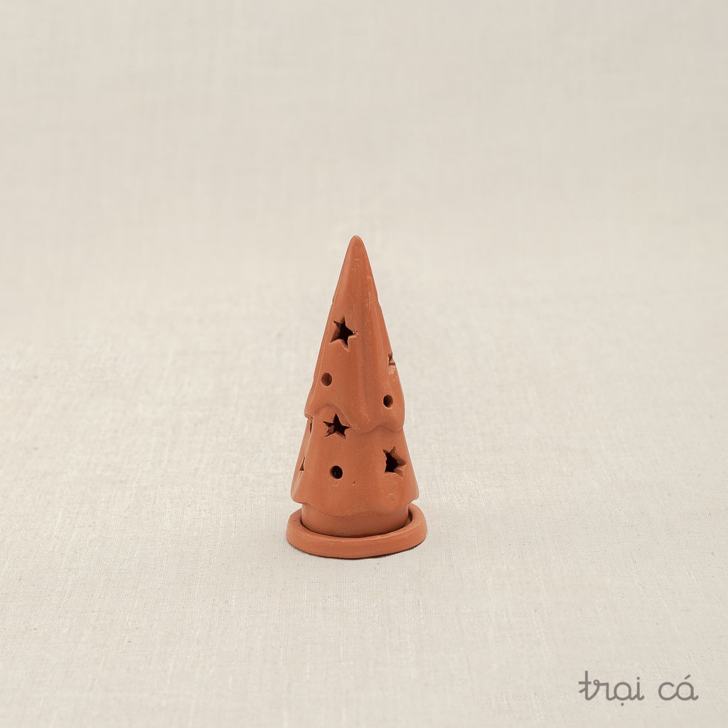 Cây thông Noel - Giáng Sinh Đất Nung xinh xắn