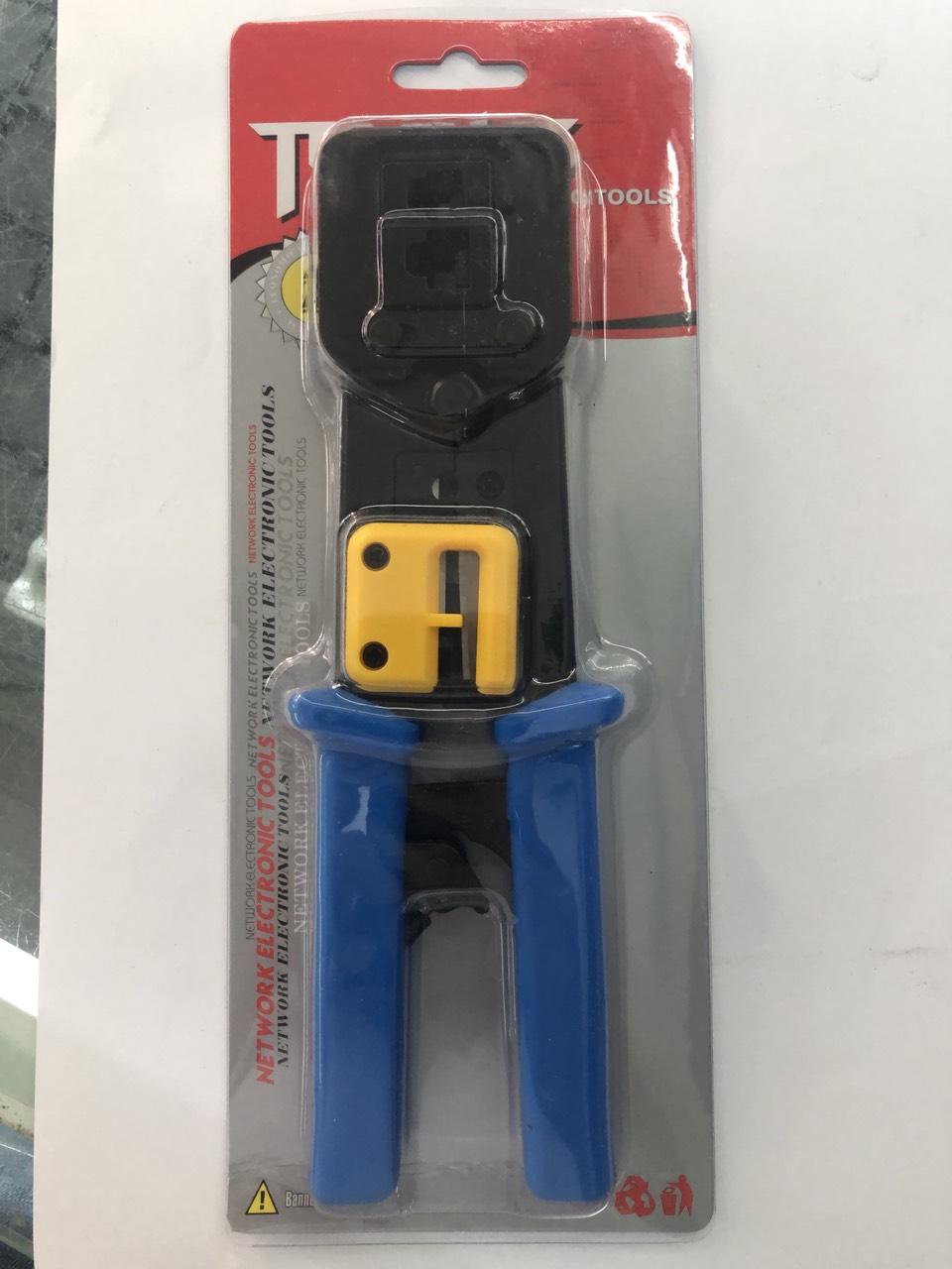 Kìm Bấm Hạt Mạng Xuyên Thấu TOOLS(Tặng 10 hạt mạng xuyên thấu)