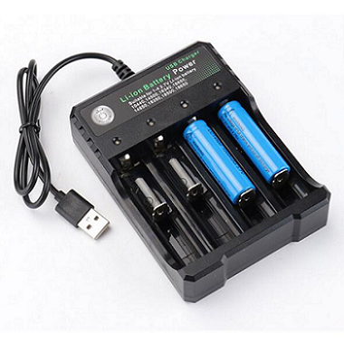 Bộ sạc pin 4 viên 18650