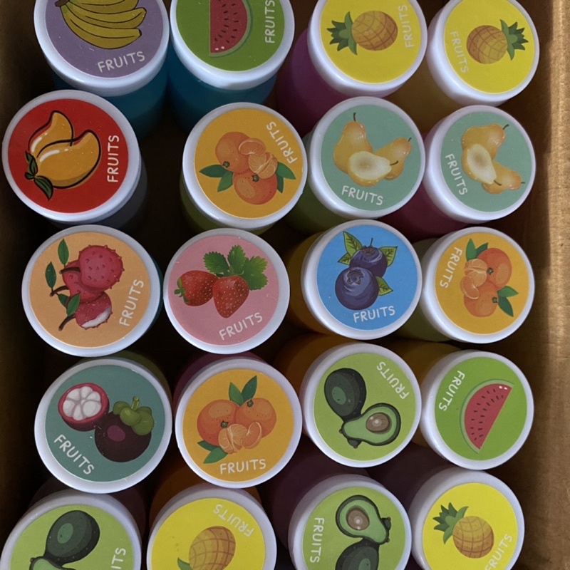 Đồ Chơi Slime - Chất Dẻo Ma Thuật Lọ Trái Cây