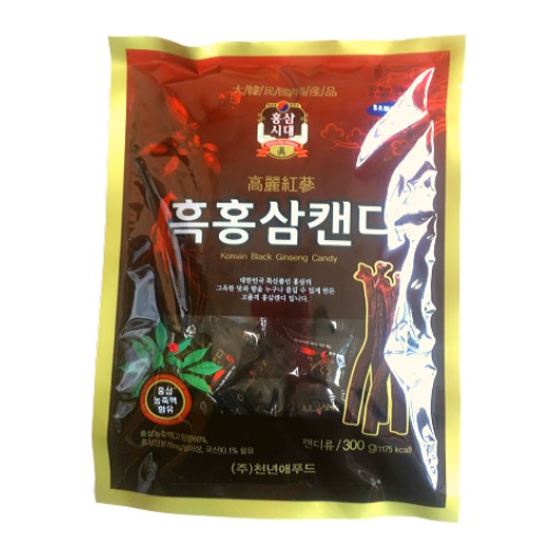 [HCM]2 Gói Kẹo Hắc Sâm Hàn Quốc 300g