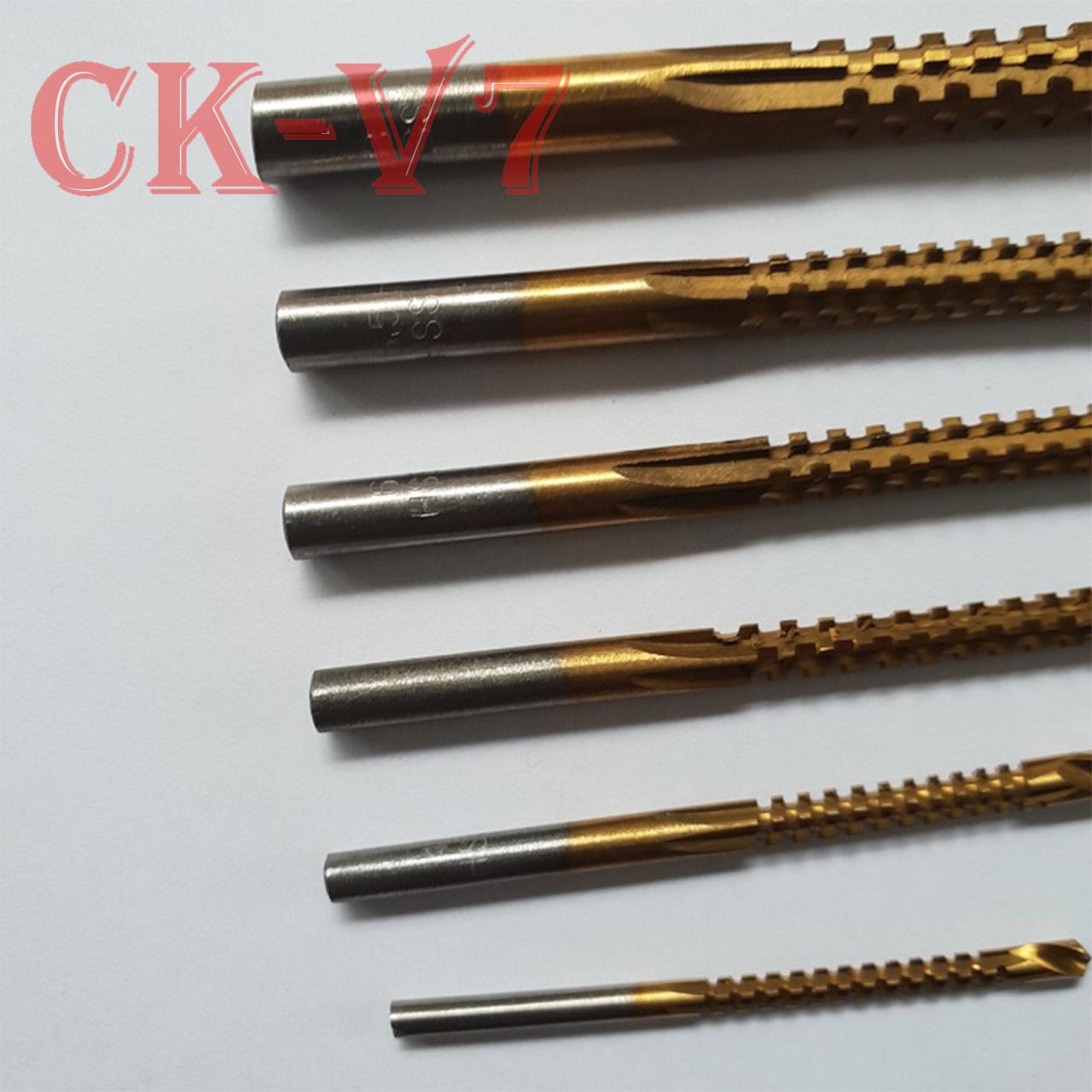 Bộ 6 Mũi Khoan Răng Cưa Phủ Titanium