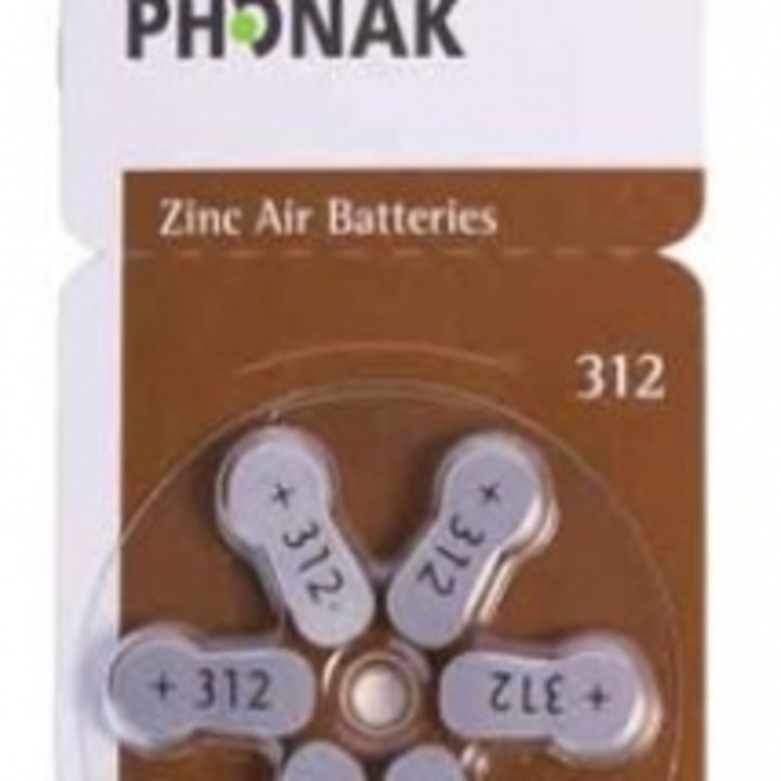 pin máy trợ thính nhét tai phonak 312