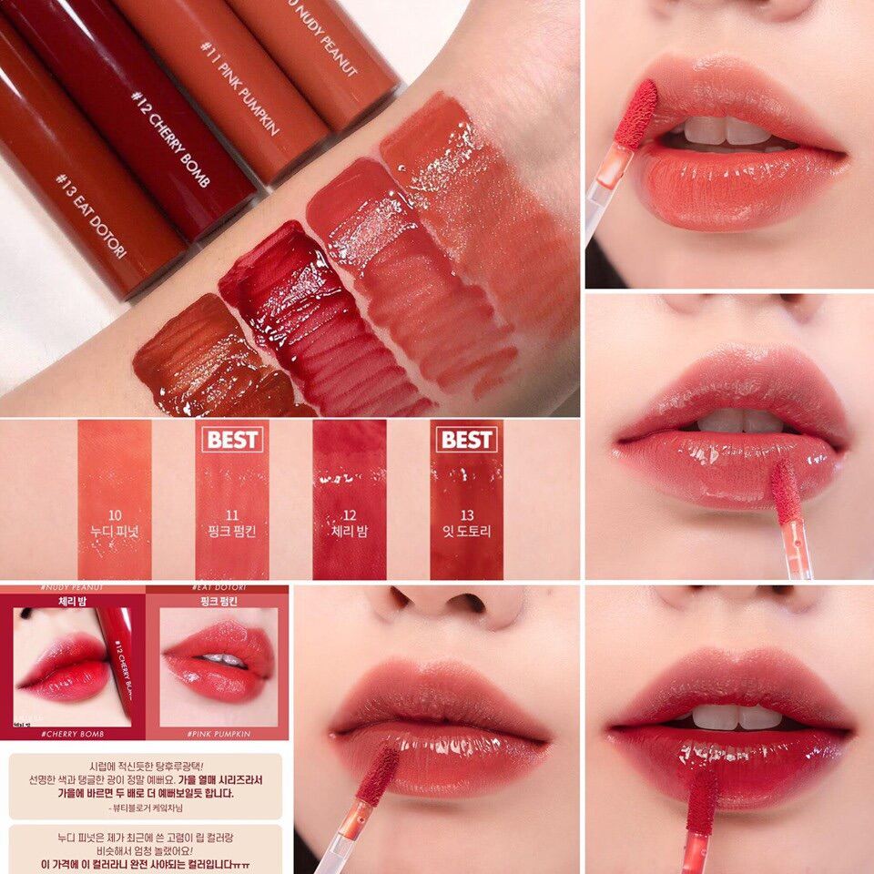 [HCM][FULL MÀU]Son Tint Lì Romand Juicy Lasting Tint