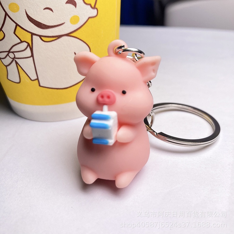 Móc khóa heo con đáng yêu