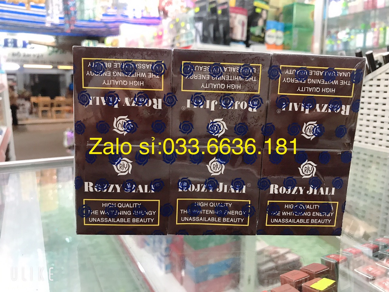 SỈ 1 LỐ 12 HỦ KEM ROJZY JIALI ( KEM NÂU) 3G/1 HỦ