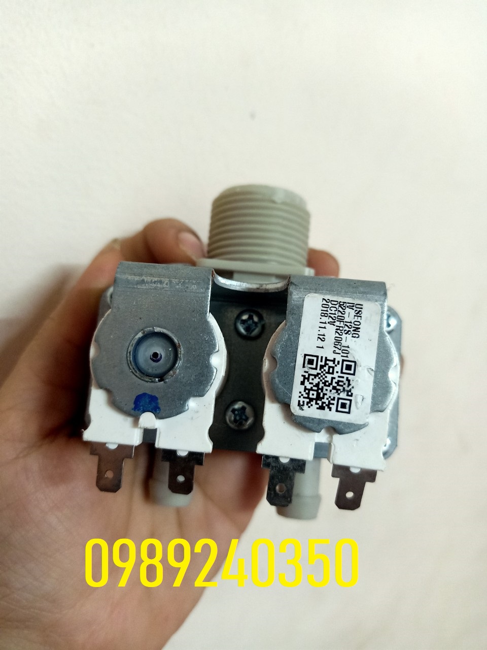 Van Cấp Nước Đôi Máy Giặt LG 12V Chính Hãng