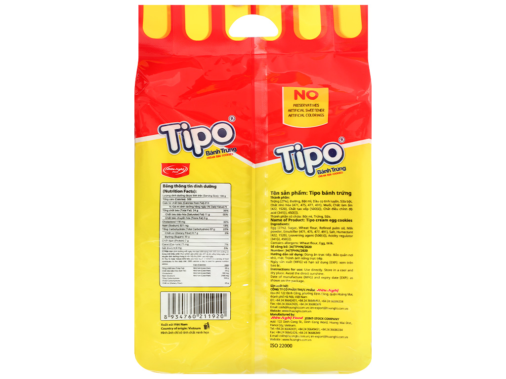 Bánh trứng Tipo