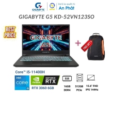 ⊙▪ Laptop Gigabyte G5 KD – 52VN123SO (Core i5-11400H GeForce RTX 3060 6G)