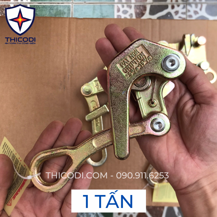 Đớp cáp cóc kẹp cáp ngậm cáp điện 1 tấn - 2 tấn - 3 tấn