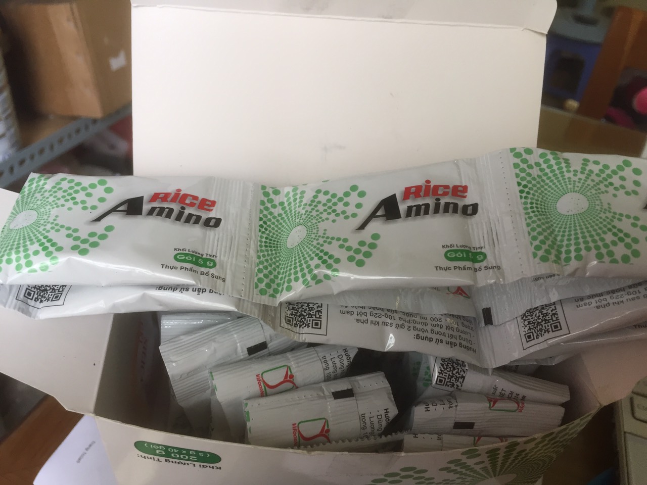 Thực phẩm bổ sung đạm: Amino Rice