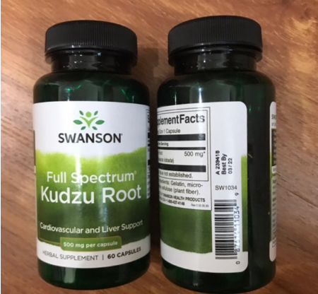Kudzu root swanson của mỹ, 500mg