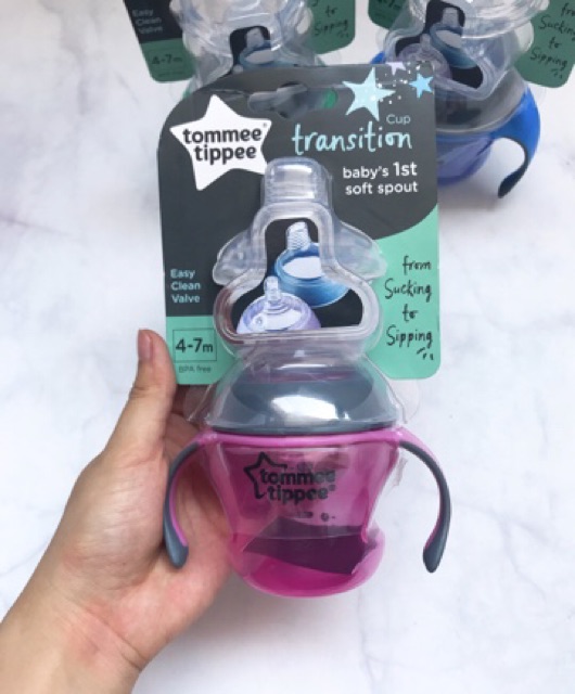 [HCM]Bình tập uống nước Tommee Tippee 150ml Úc