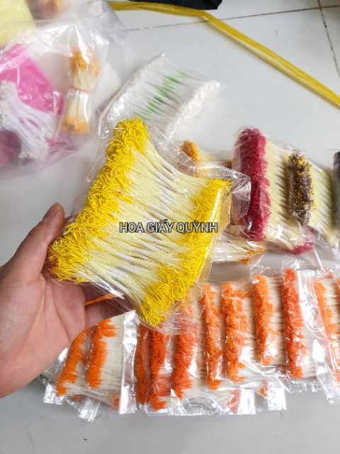 Nhị tăm, nhị bột - túi 100 tép