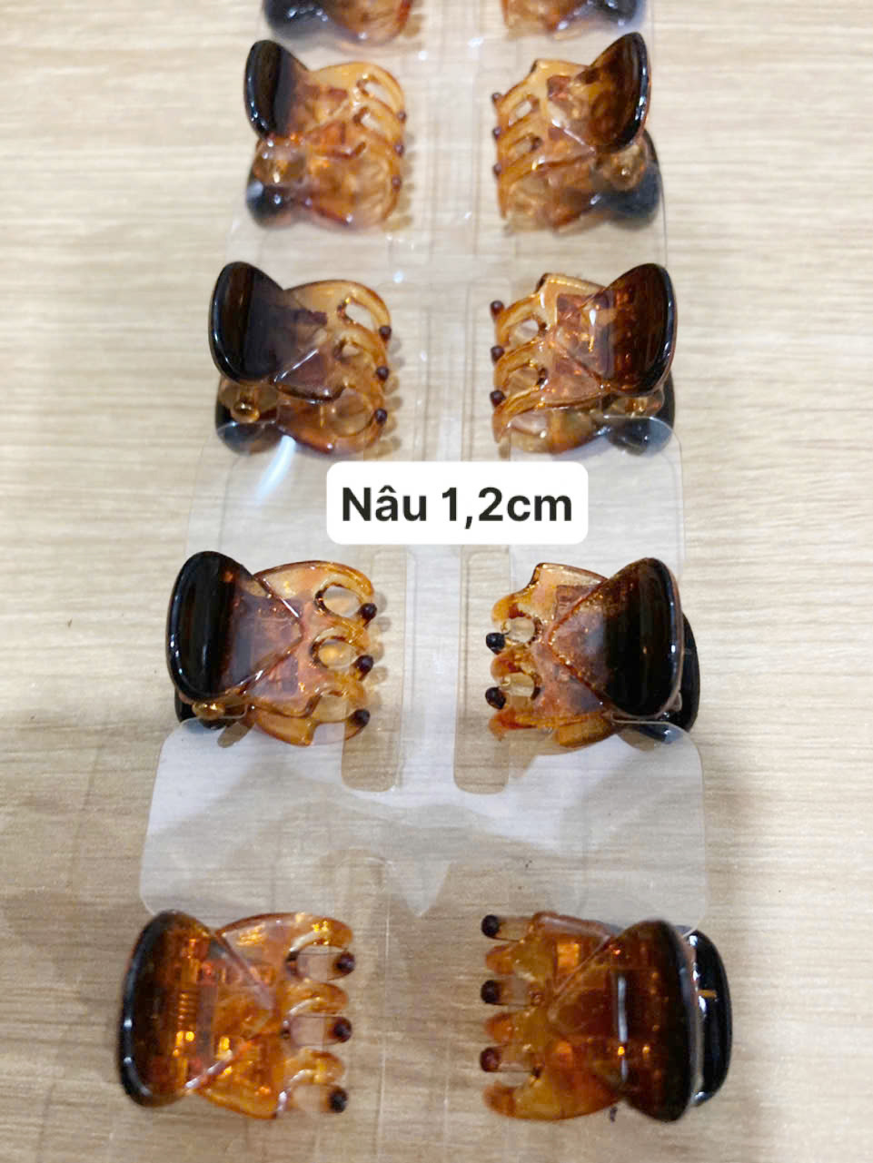 Gắp tóc mái màu dài 1,5cm 2cm MAICHUNG
