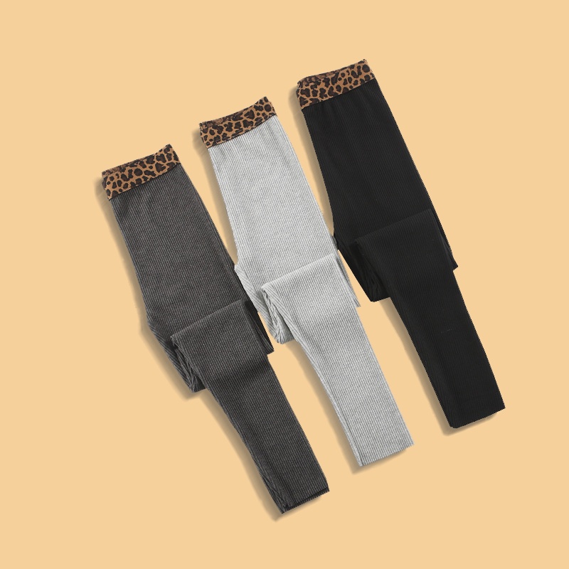 Quần Legging Len Tăm UNDERCOOL Siêu Co Giãn Cạp Da Báo