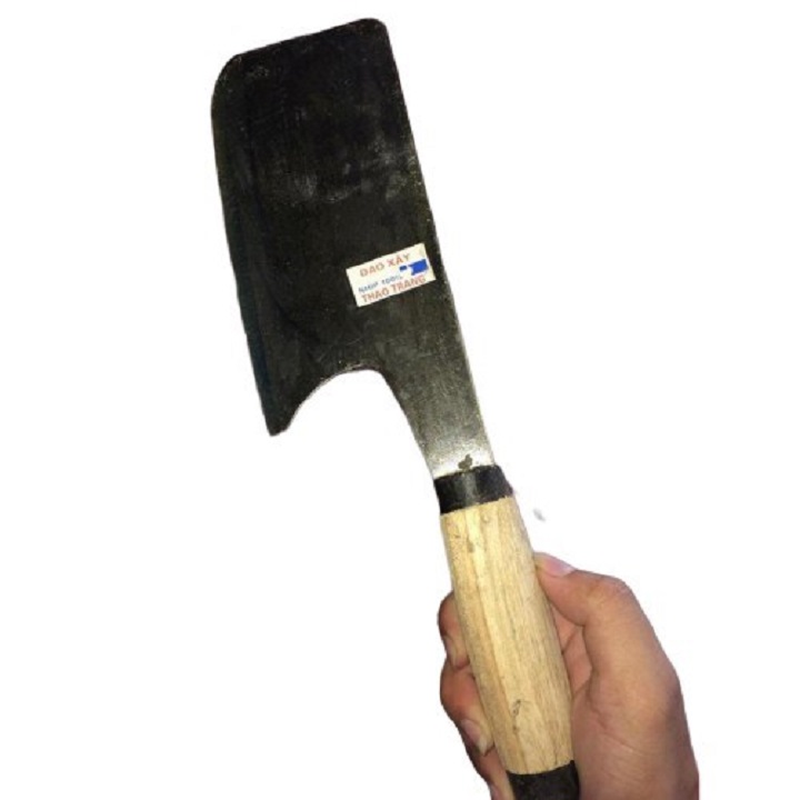 Dao Xây chuôi gỗ 1 lưỡi dùng trong xây dựng