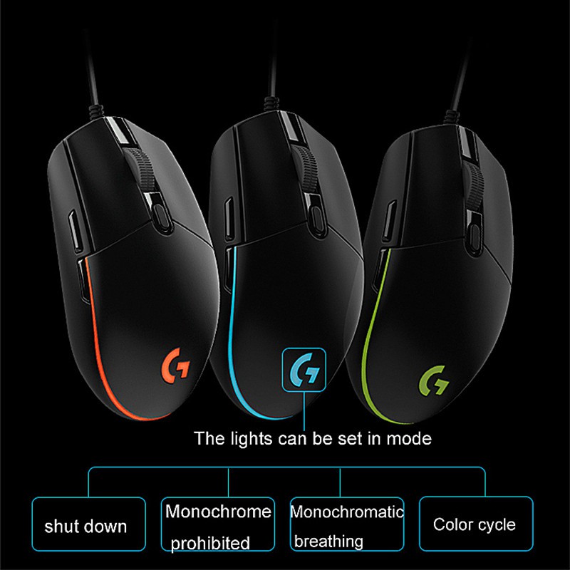 Mouse logitech g102 gaming usb