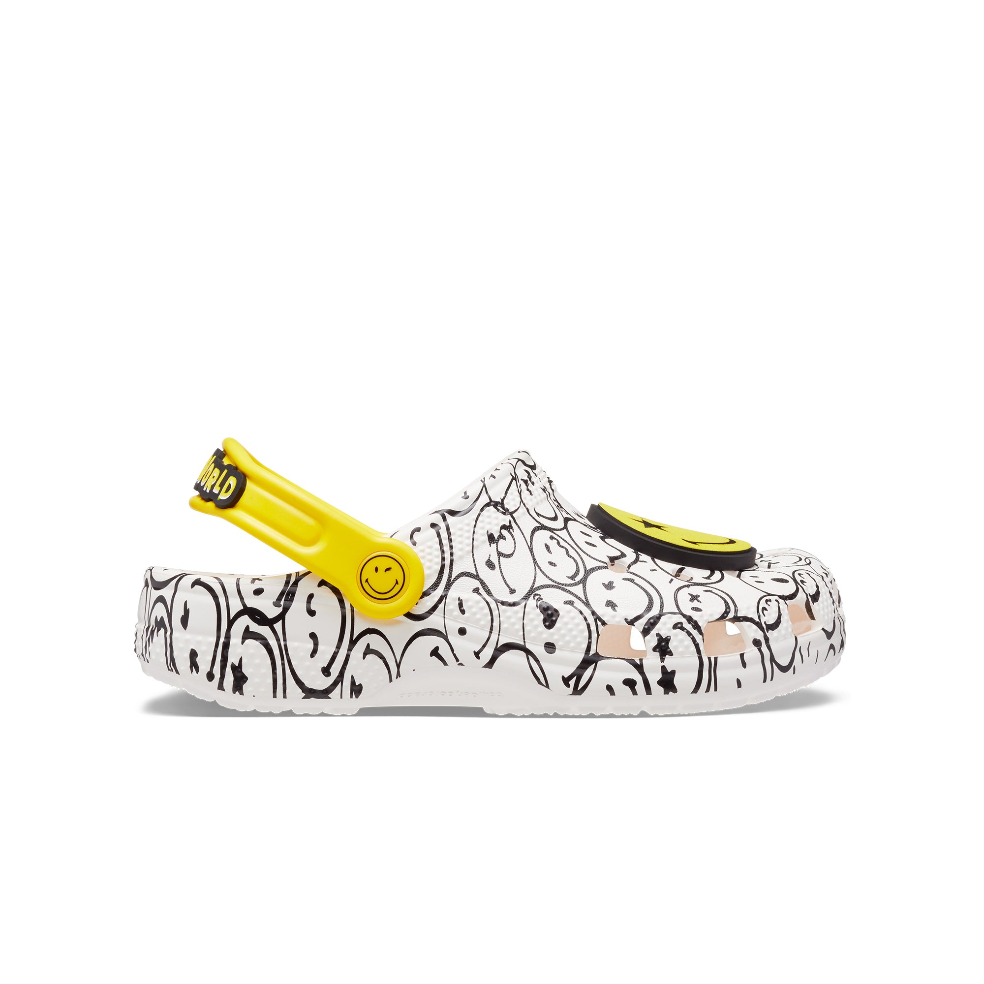 Giày clog trẻ em crocs smiley 2022 classic