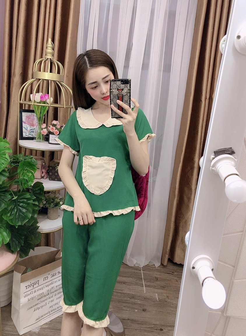 BỘ TIỂU THƯ LỬNG MẶC NHÀ CHẤT LỤA MỀM MỊN TP273
