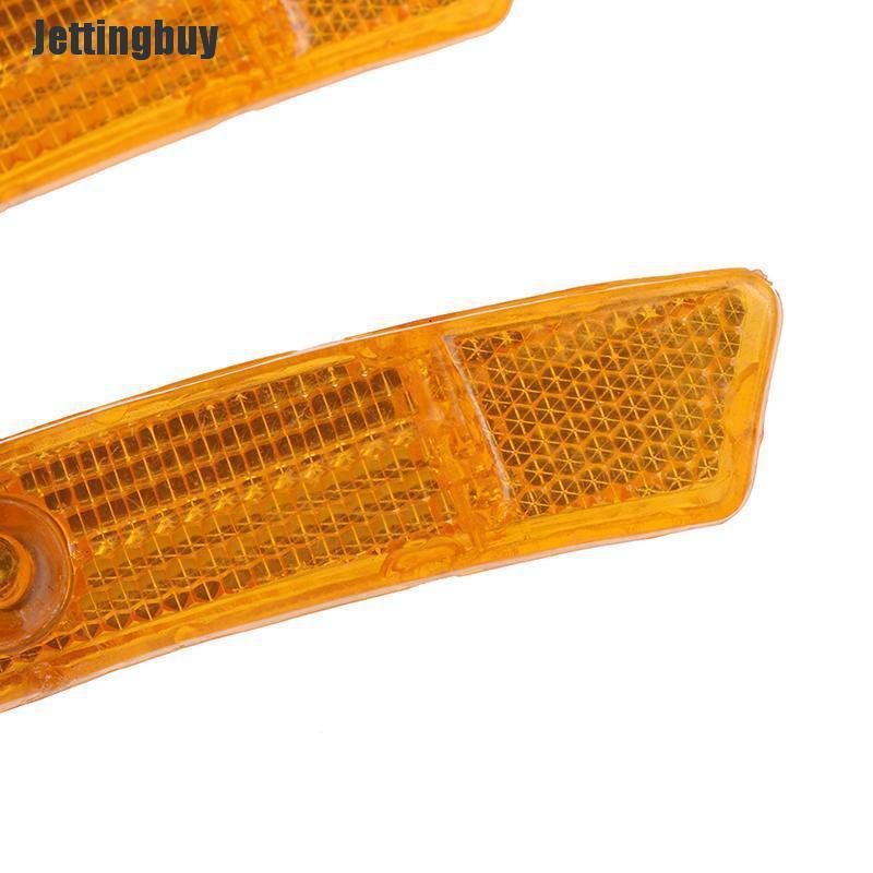 Jettingbuy 2 Chiếc Phản Xạ Nan Hoa Xe Đạp Đèn Cảnh Báo An Toàn Đèn Phản Quang Vành Bánh Xe