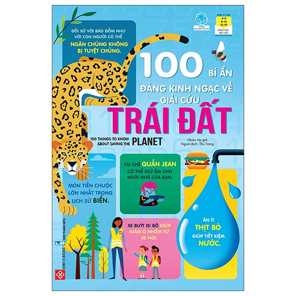 Fahasa - 100 bí ẩn đáng kinh ngạc về giải cứu trái đất - 100 things to know about saving the planet
