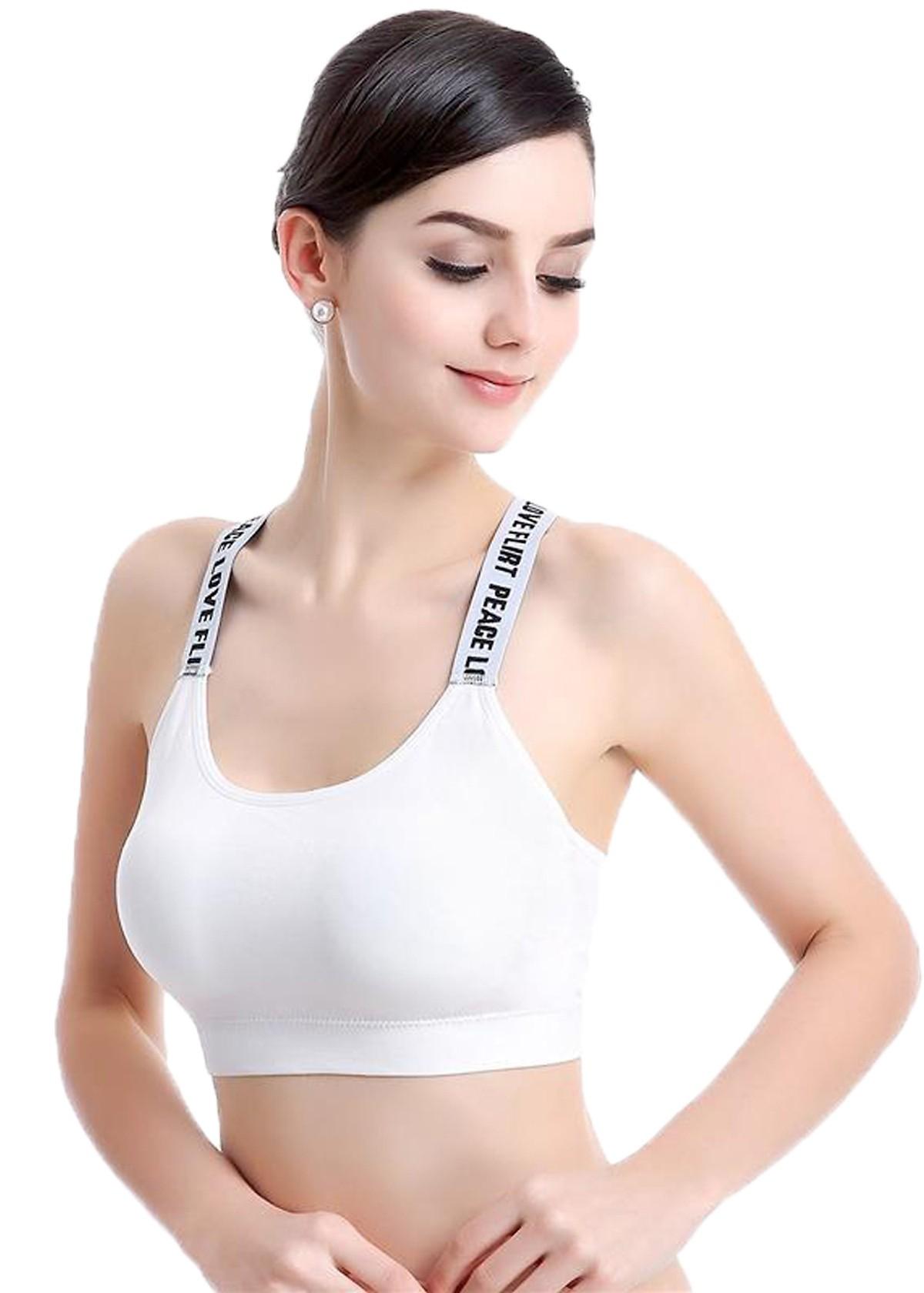 Áo bra thể thao dây chữ