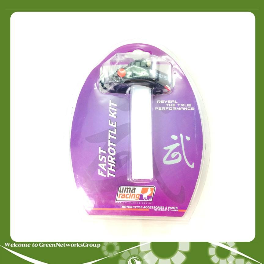 Cùm ga tăng tốc UMA racing gắn mọi xe máy Greennetworks