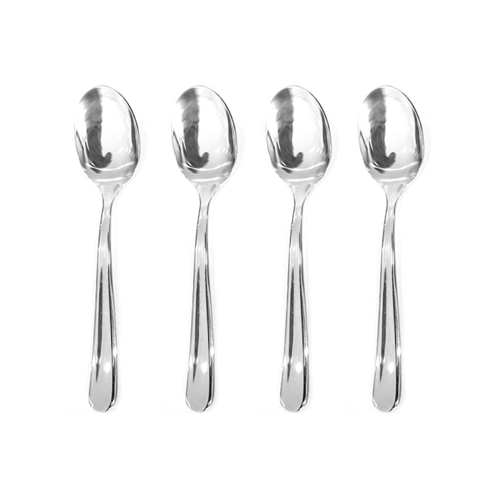 Bộ 4 thìa cà phê | JYSK nID | inox | D13cm