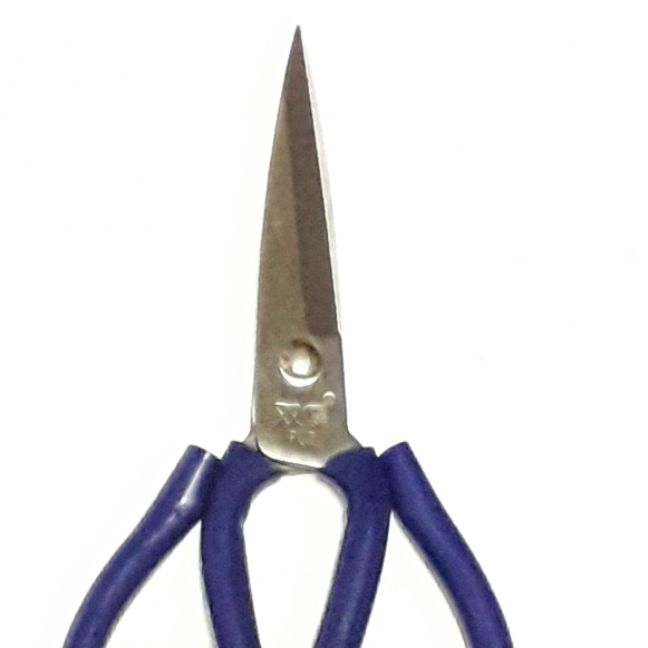 Kéo sắt dày p2 x 22cm xanh