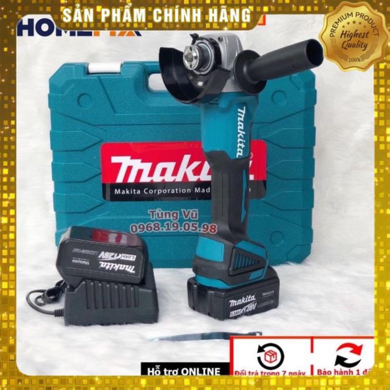Máy mài pin makita 118v - không chổi than - máy cắt, máy mài góc makita - 100% lõi đồng /