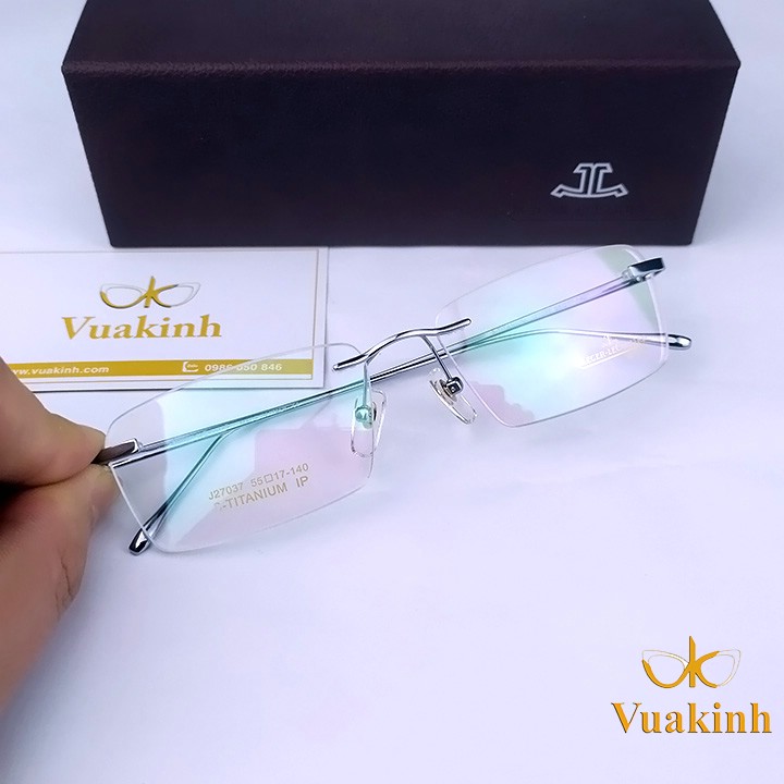 Gọng kính titanium siêu nhẹ Hàn Quốc TT43