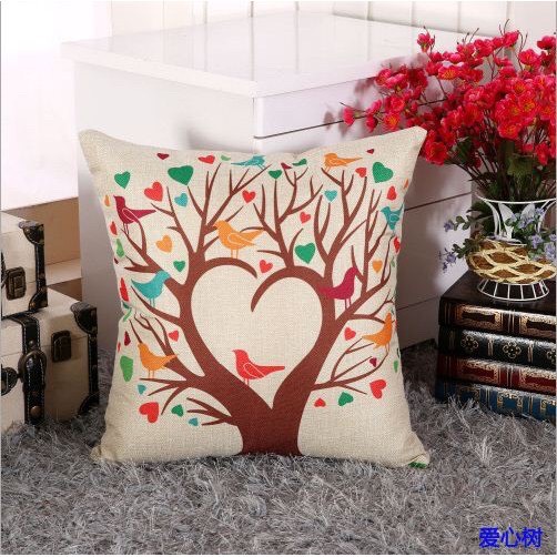 Vỏ gối tựa vuông, gối sofa