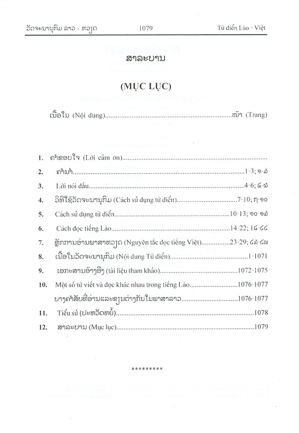 Từ Điển Lào - Việt