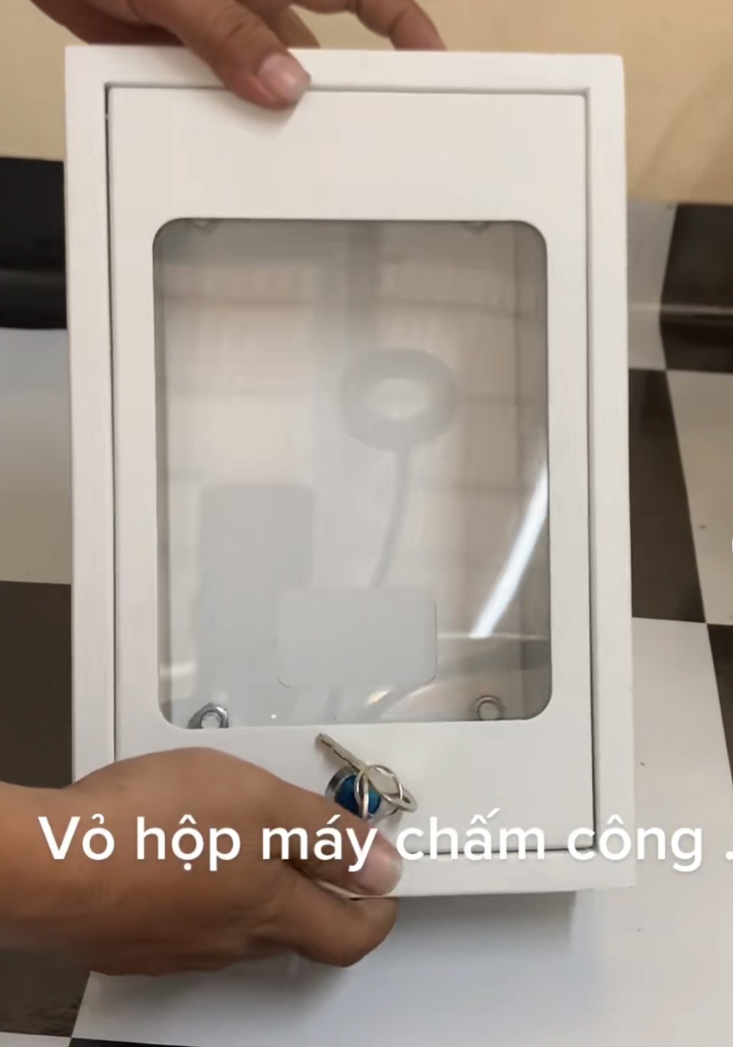 HỘP BẢO VỆ MÁY CHẤM CÔNG 3288